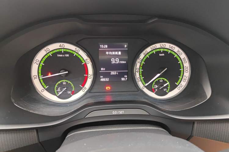 Used Skoda Kodiaq 2018 Facelifted TSI330 5-Seater Two-Wheel-Drive Comfort Edition Instrument Cluster