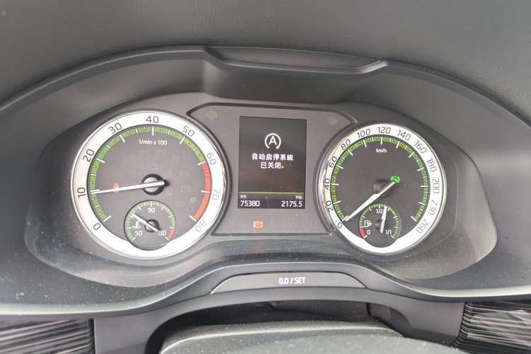 Used Skoda Kodiaq 2018 TSI380 7-Seater Four-Wheel-Drive Flagship Edition Instrument Cluster