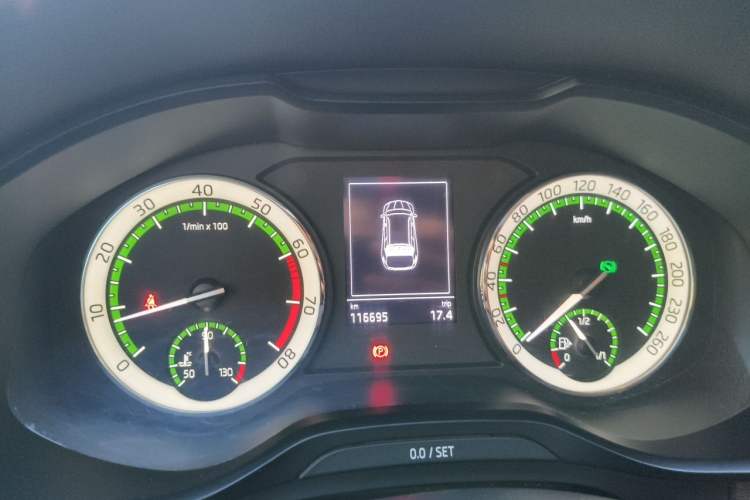 Used Skoda Kodiaq 2018 Facelifted TSI330 5-Seater Two-Wheel-Drive Comfort Edition Instrument Cluster