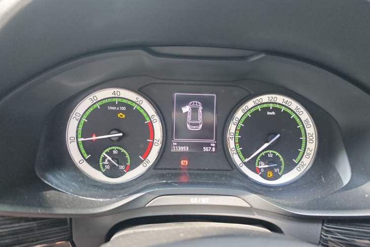Used Skoda Kodiaq 2018 Restyled TSI330 7-Seater Two-Wheel Drive Luxury Enjoyment Edition Instrument Cluster