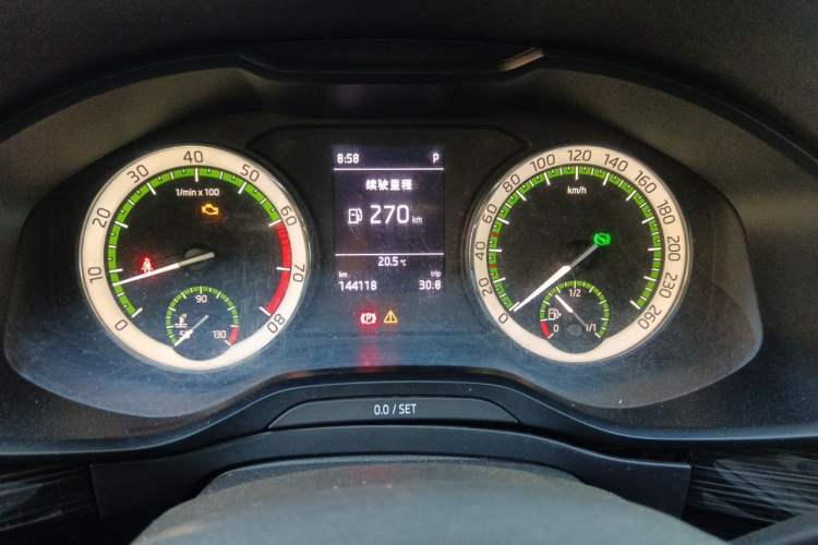 Used Skoda Kodiaq 2018 Facelifted TSI330 5-Seater Two-Wheel-Drive Luxury Enjoyment Edition Instrument Cluster