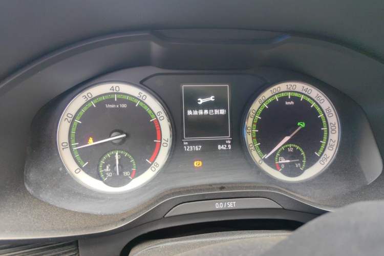 Used Skoda Kodiaq 2018 TSI330 5-Seater Two-Wheel-Drive Luxury Enjoyment Edition Instrument Cluster