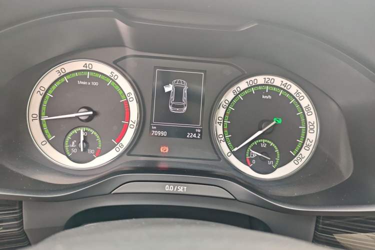 Used Skoda Kodiaq 2018 Facelifted TSI330 5-Seater Two-Wheel-Drive Luxury Enjoyment Edition Instrument Cluster
