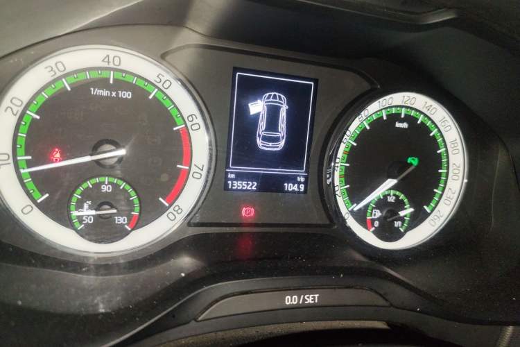 Used Skoda Kodiaq 2018 Facelifted TSI330 5-Seater Two-Wheel-Drive Comfort Edition Instrument Cluster