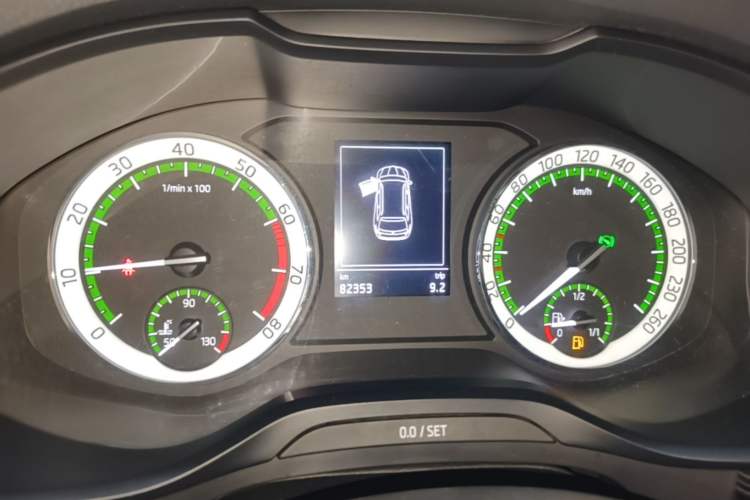 Used Skoda Kodiaq 2018 Facelifted TSI330 5-Seater Two-Wheel-Drive Luxury Enjoyment Edition Instrument Cluster