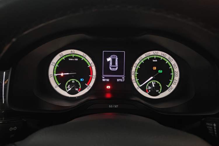 Used Skoda Kodiaq 2018 Facelifted TSI330 5-Seater Two-Wheel-Drive Luxury Enjoyment Edition Instrument Cluster