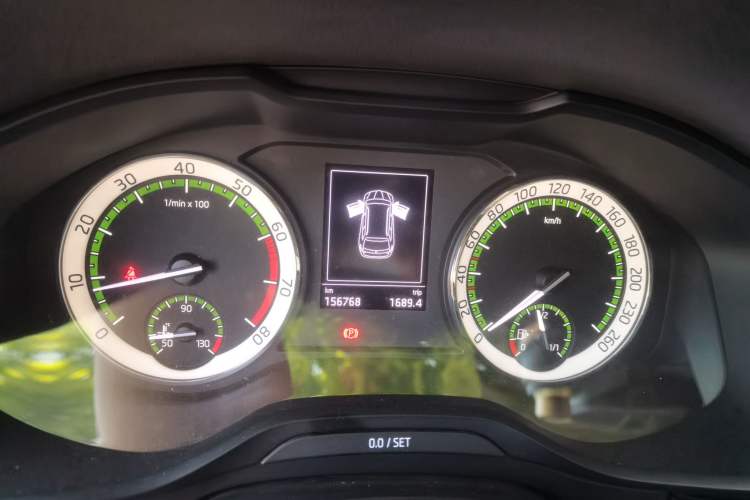 Used Skoda Kodiaq 2018 Facelifted TSI330 5-Seater Two-Wheel-Drive Luxury Enjoyment Edition Instrument Cluster