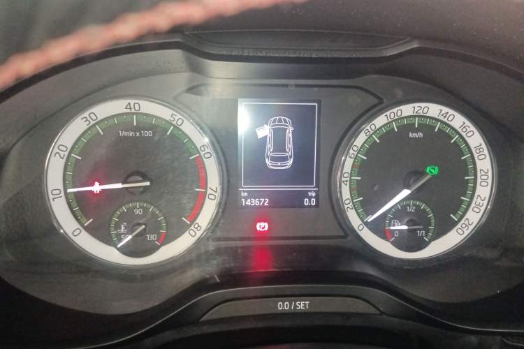 Used Skoda Kodiaq 2018 Facelifted TSI330 5-Seater Two-Wheel-Drive Luxury Enjoyment Edition Instrument Cluster