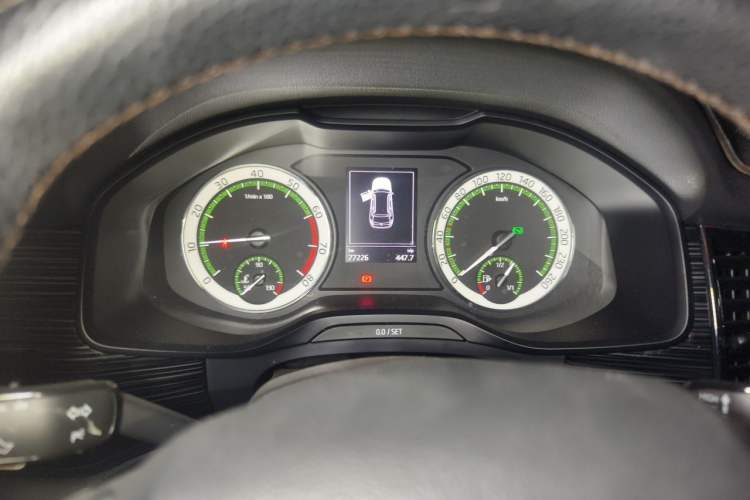 Used Skoda Kodiaq 2018 Facelifted TSI330 5-Seater Two-Wheel-Drive Luxury Enjoyment Edition Instrument Cluster