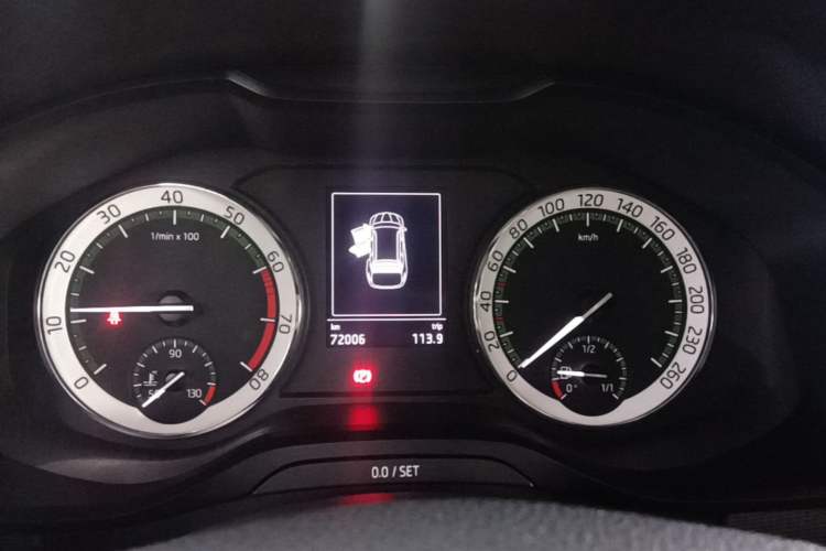 Used Skoda Kodiaq 2018 Facelifted TSI330 5-Seater Two-Wheel-Drive Comfort Edition Instrument Cluster