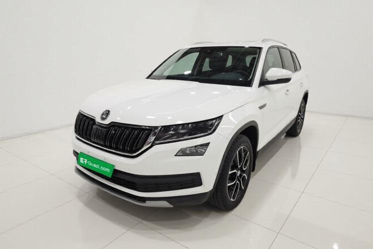 Used Skoda Kodiaq 2018 TSI380 7-Seater Four-Wheel-Drive Flagship Edition Guazi used car, China used car export, Used car for sale, Used Skoda cars, Cheapest cars for sale