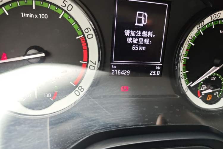 Used Skoda Kodiaq 2018 Restyled TSI330 7-Seater Two-Wheel Drive Luxury Enjoyment Edition Odometer Close Up