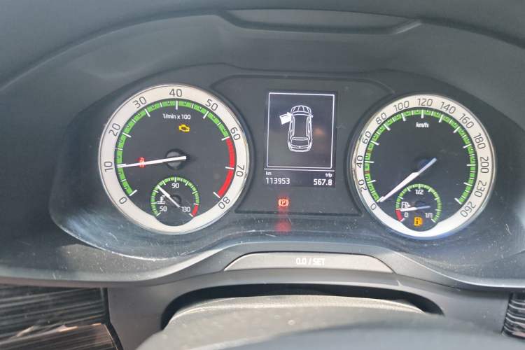 Used Skoda Kodiaq 2018 Restyled TSI330 7-Seater Two-Wheel Drive Luxury Enjoyment Edition Odometer Close Up