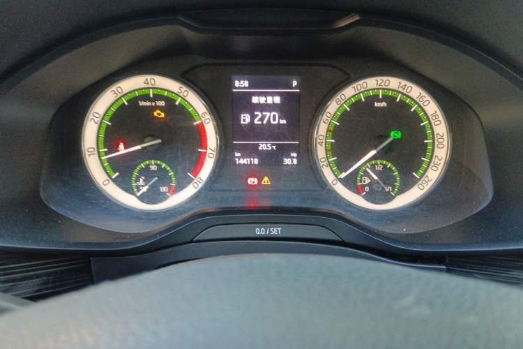 Used Skoda Kodiaq 2018 Facelifted TSI330 5-Seater Two-Wheel-Drive Luxury Enjoyment Edition Odometer Close Up