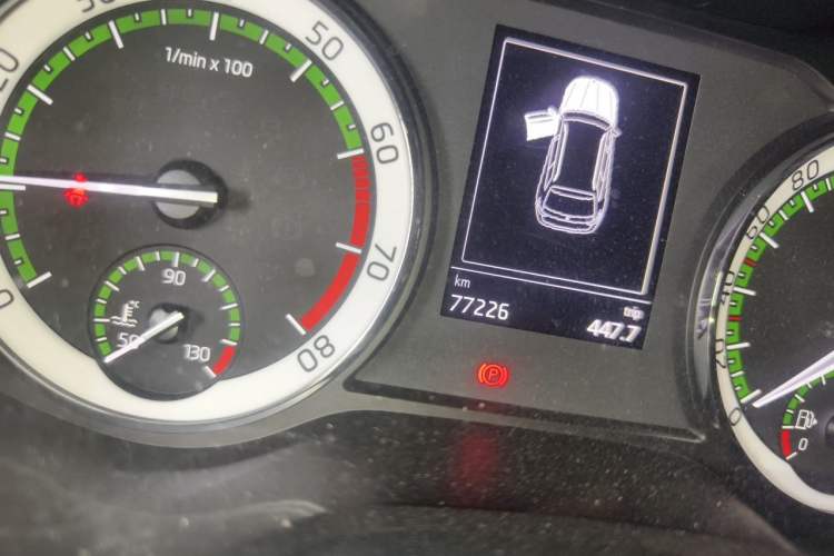Used Skoda Kodiaq 2018 Facelifted TSI330 5-Seater Two-Wheel-Drive Luxury Enjoyment Edition Odometer Close Up