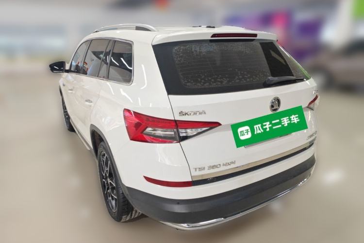 Used Skoda Kodiaq 2018 TSI380 7-Seater Four-Wheel-Drive Flagship Edition Rear Left 45 Deg