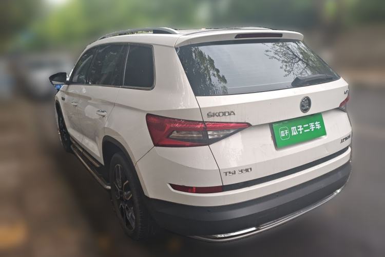 Used Skoda Kodiaq 2018 Restyled TSI330 7-Seater Two-Wheel Drive Luxury Enjoyment Edition Rear Left 45 Deg