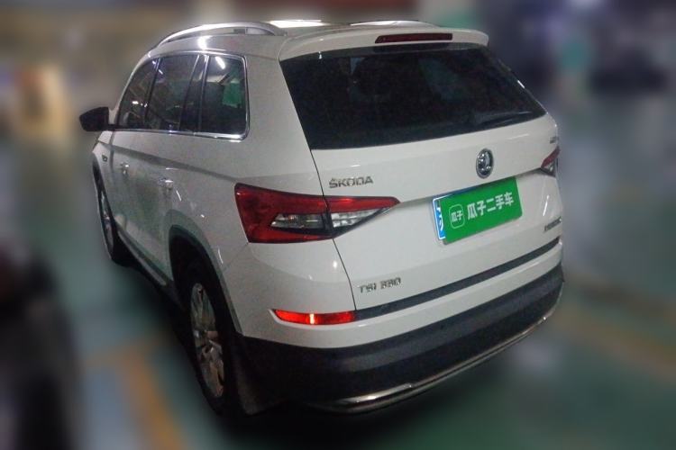 Used Skoda Kodiaq 2018 Facelifted TSI330 5-Seater Two-Wheel-Drive Luxury Enjoyment Edition Rear Left 45 Deg