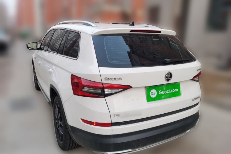 Used Skoda Kodiaq 2018 TSI380 7-Seater Four-Wheel-Drive Flagship Edition Rear Left 45 Deg