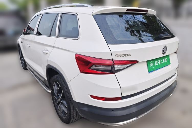 Used Skoda Kodiaq 2018 Restyled TSI330 7-Seater Two-Wheel Drive Luxury Enjoyment Edition Rear Left 45 Deg