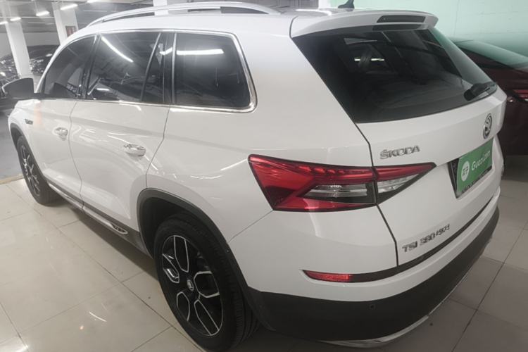 Used Skoda Kodiaq 2018 TSI380 7-Seater Four-Wheel-Drive Flagship Edition Rear Left 45 Deg