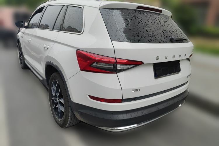 Used Skoda Kodiaq 2018 Restyled TSI330 7-Seater Two-Wheel Drive Luxury Enjoyment Edition Rear Left 45 Deg
