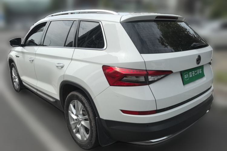 Used Skoda Kodiaq 2018 Facelifted TSI330 5-Seater Two-Wheel-Drive Luxury Enjoyment Edition Rear Left 45 Deg