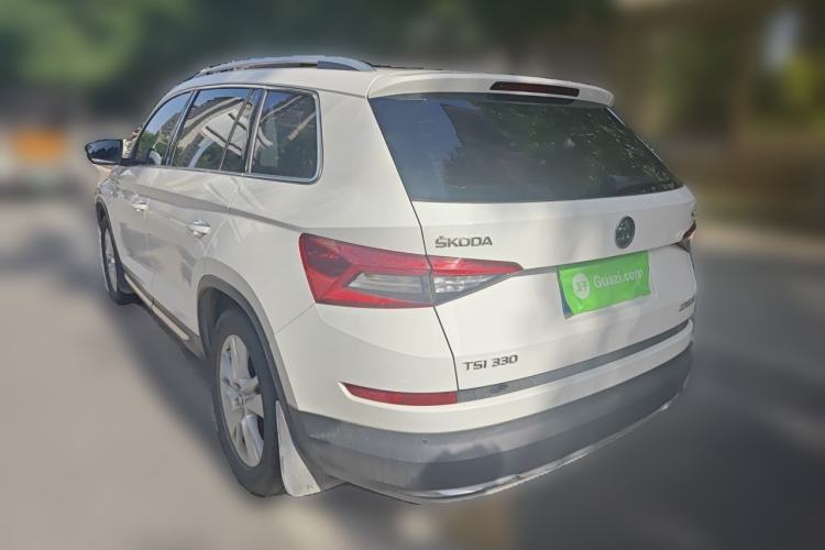 Used Skoda Kodiaq 2018 Facelifted TSI330 5-Seater Two-Wheel-Drive Luxury Enjoyment Edition Rear Left 45 Deg