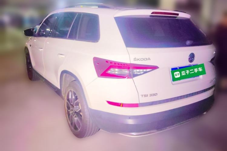 Used Skoda Kodiaq 2018 Restyled TSI330 7-Seater Two-Wheel Drive Luxury Enjoyment Edition Rear Left 45 Deg