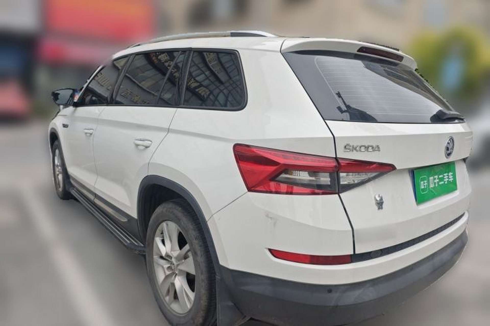 Used Skoda Kodiaq 2018 Facelifted TSI330 5-Seater Two-Wheel-Drive Comfort Edition Rear Left 45 Deg