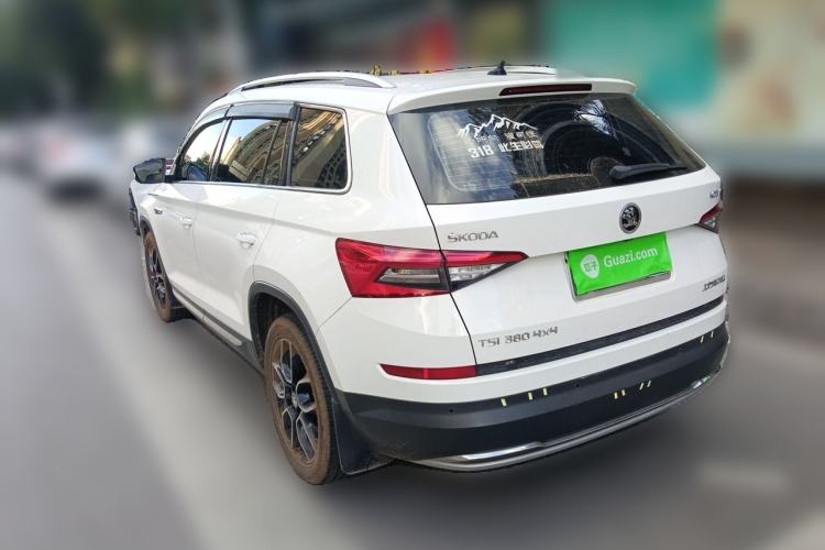 Used Skoda Kodiaq 2018 TSI380 7-Seater Four-Wheel-Drive Flagship Edition Rear Left 45 Deg