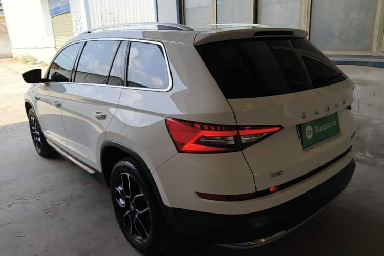 Used Skoda Kodiaq 2018 Restyled TSI330 7-Seater Two-Wheel Drive Luxury Enjoyment Edition Rear Left 45 Deg