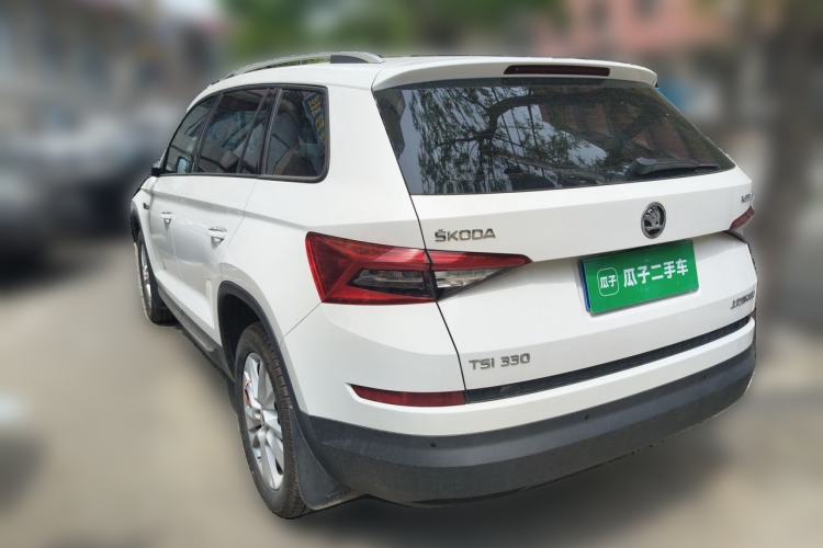 Used Skoda Kodiaq 2018 Facelifted TSI330 5-Seater Two-Wheel-Drive Comfort Edition Rear Left 45 Deg
