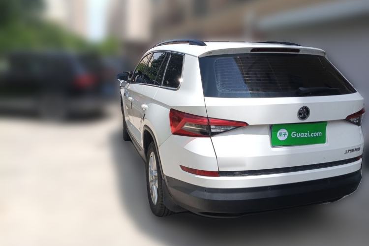 Used Skoda Kodiaq 2018 Facelifted TSI330 5-Seater Two-Wheel-Drive Standard Edition Rear Left 45 Deg