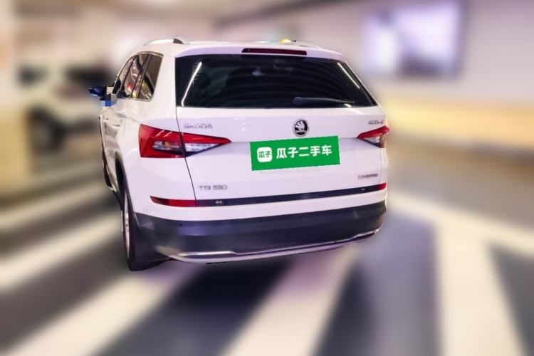 Used Skoda Kodiaq 2018 Facelifted TSI330 5-Seater Two-Wheel-Drive Luxury Enjoyment Edition Rear Left 45 Deg