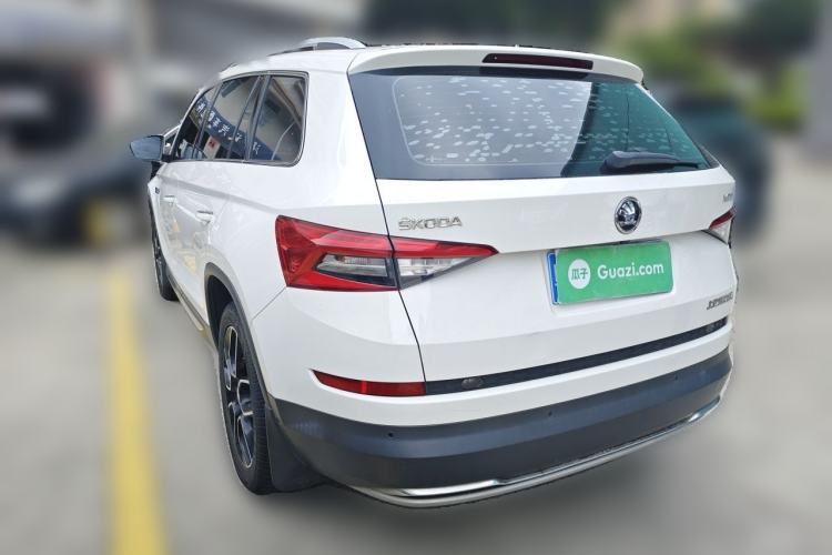 Used Skoda Kodiaq 2018 TSI380 7-Seater Four-Wheel-Drive Flagship Edition Rear Left 45 Deg