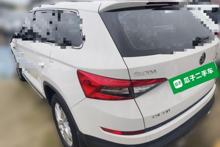 Used Skoda Kodiaq 2018 Facelifted TSI330 5-Seater Two-Wheel-Drive Luxury Enjoyment Edition Rear Left 45 Deg