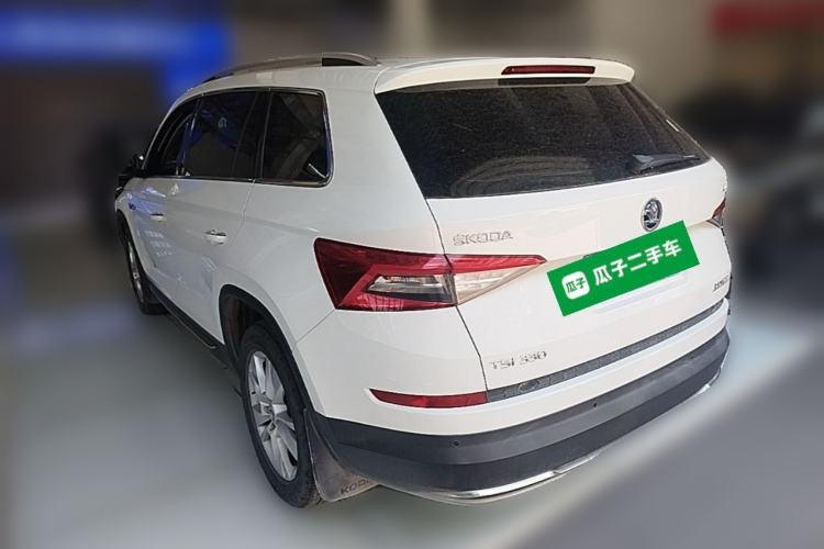 Used Skoda Kodiaq 2018 Facelifted TSI330 5-Seater Two-Wheel-Drive Luxury Enjoyment Edition Rear Left 45 Deg