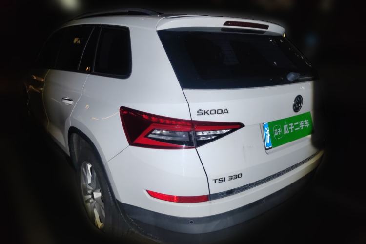 Used Skoda Kodiaq 2018 Facelifted TSI330 5-Seater Two-Wheel-Drive Comfort Edition Rear Left 45 Deg