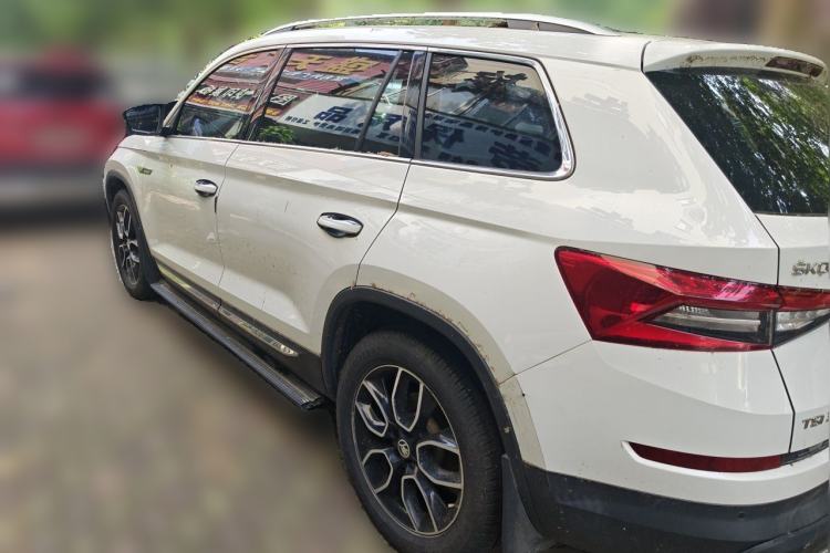 Used Skoda Kodiaq 2018 Restyled TSI330 7-Seater Two-Wheel Drive Luxury Enjoyment Edition Rear Left 45 Deg