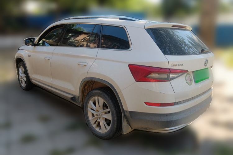 Used Skoda Kodiaq 2018 Facelifted TSI330 5-Seater Two-Wheel-Drive Luxury Enjoyment Edition Rear Left 45 Deg