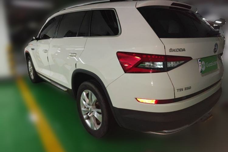 Used Skoda Kodiaq 2018 Facelifted TSI330 5-Seater Two-Wheel-Drive Luxury Enjoyment Edition Rear Left 45 Deg