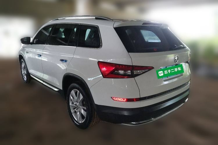 Used Skoda Kodiaq 2018 Facelifted TSI330 5-Seater Two-Wheel-Drive Luxury Enjoyment Edition Rear Left 45 Deg