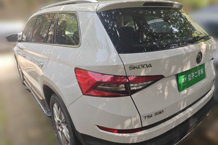 Used Skoda Kodiaq 2018 Restyled TSI330 7-Seater Two-Wheel Drive Luxury Enjoyment Edition Rear Left 45 Deg