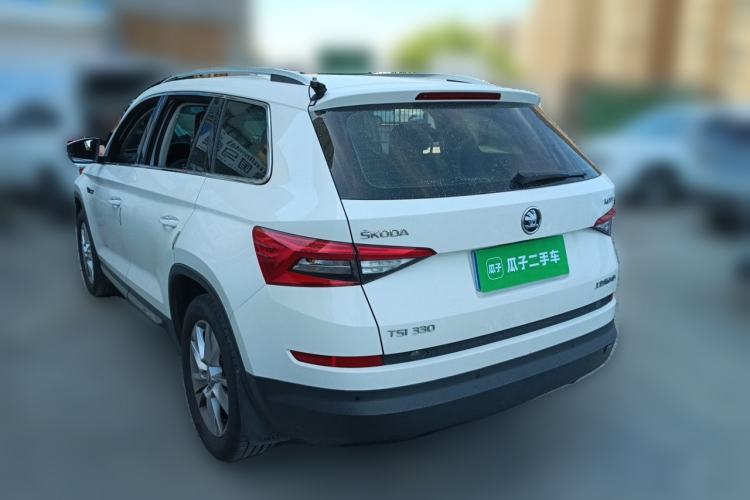 Used Skoda Kodiaq 2018 Facelifted TSI330 5-Seater Two-Wheel-Drive Comfort Edition Rear Left 45 Deg