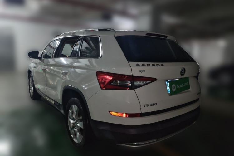 Used Skoda Kodiaq 2018 Facelifted TSI330 5-Seater Two-Wheel-Drive Luxury Enjoyment Edition Rear Left 45 Deg