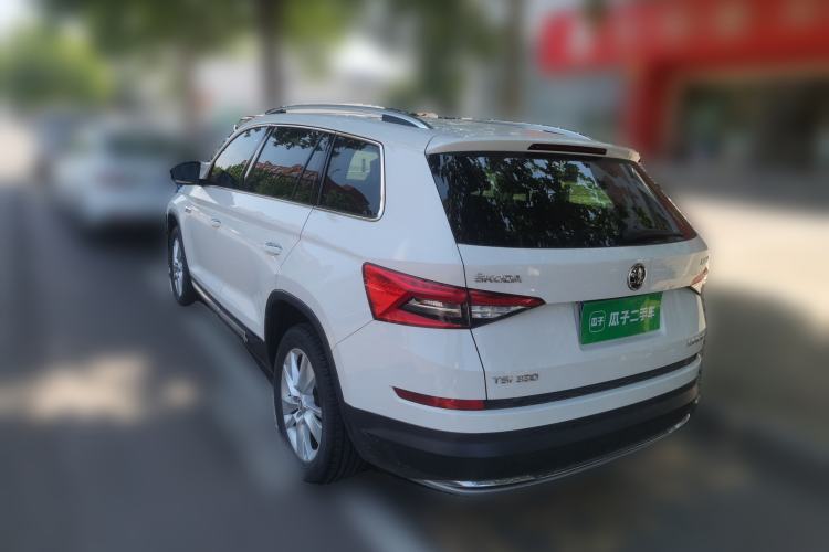 Used Skoda Kodiaq 2018 Facelifted TSI330 5-Seater Two-Wheel-Drive Luxury Enjoyment Edition Rear Left 45 Deg