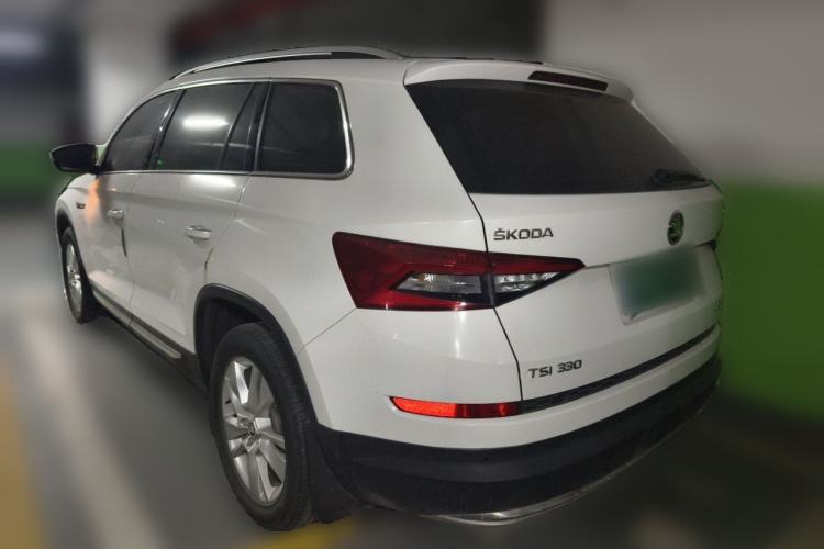 Used Skoda Kodiaq 2018 Facelifted TSI330 5-Seater Two-Wheel-Drive Luxury Enjoyment Edition Rear Left 45 Deg