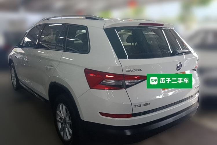 Used Skoda Kodiaq 2018 Facelifted TSI330 5-Seater Two-Wheel-Drive Comfort Edition Rear Left 45 Deg