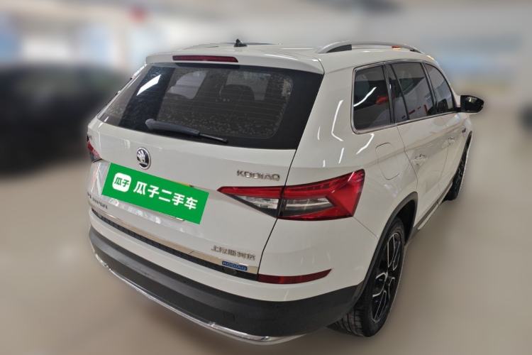 Used Skoda Kodiaq 2018 TSI380 7-Seater Four-Wheel-Drive Flagship Edition Rear Right 45 Deg